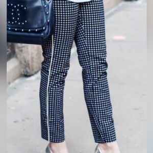 Old Navy Black & White Gingham Pixie Pants